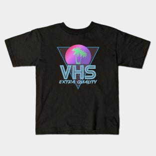 VHS "Extra Quality" #6 Kids T-Shirt